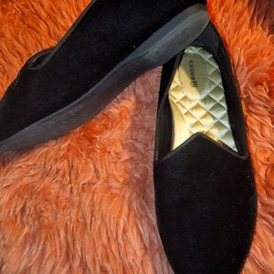 Birdies size 8 Starling Black Loafers